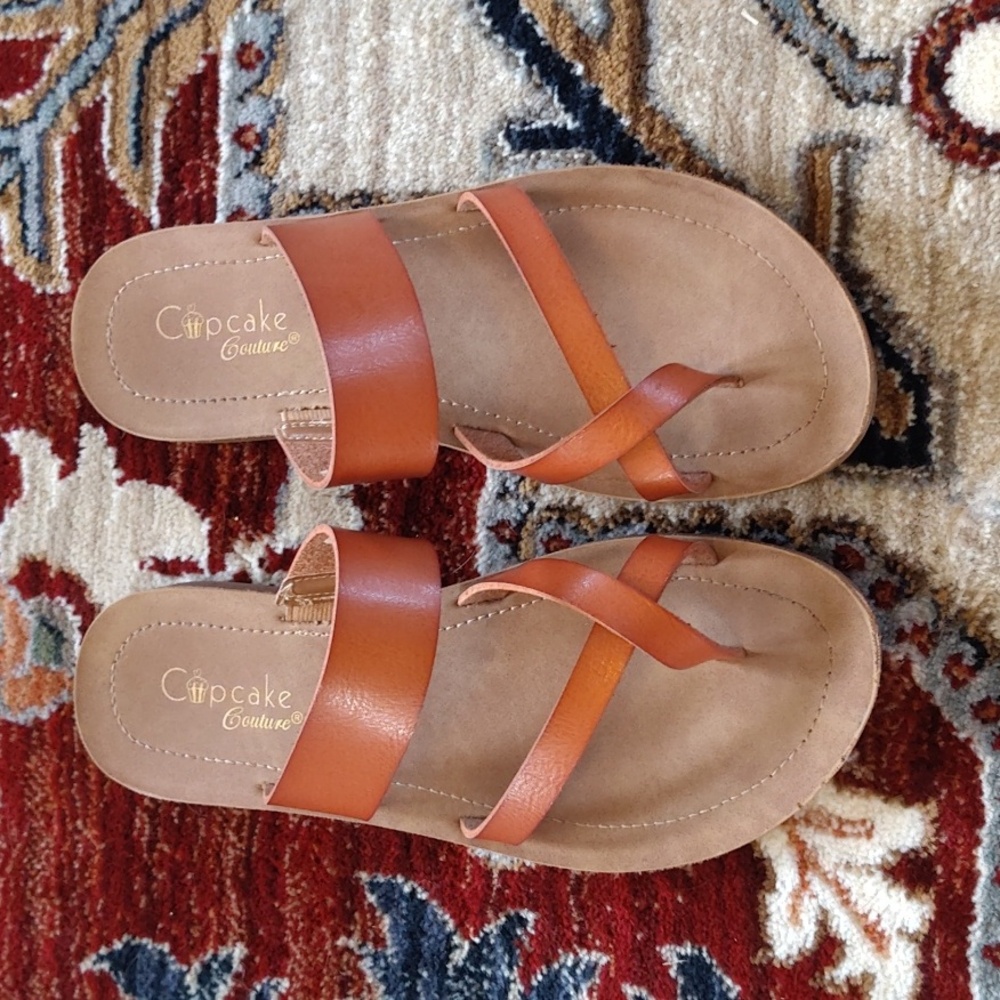 Brown sandals